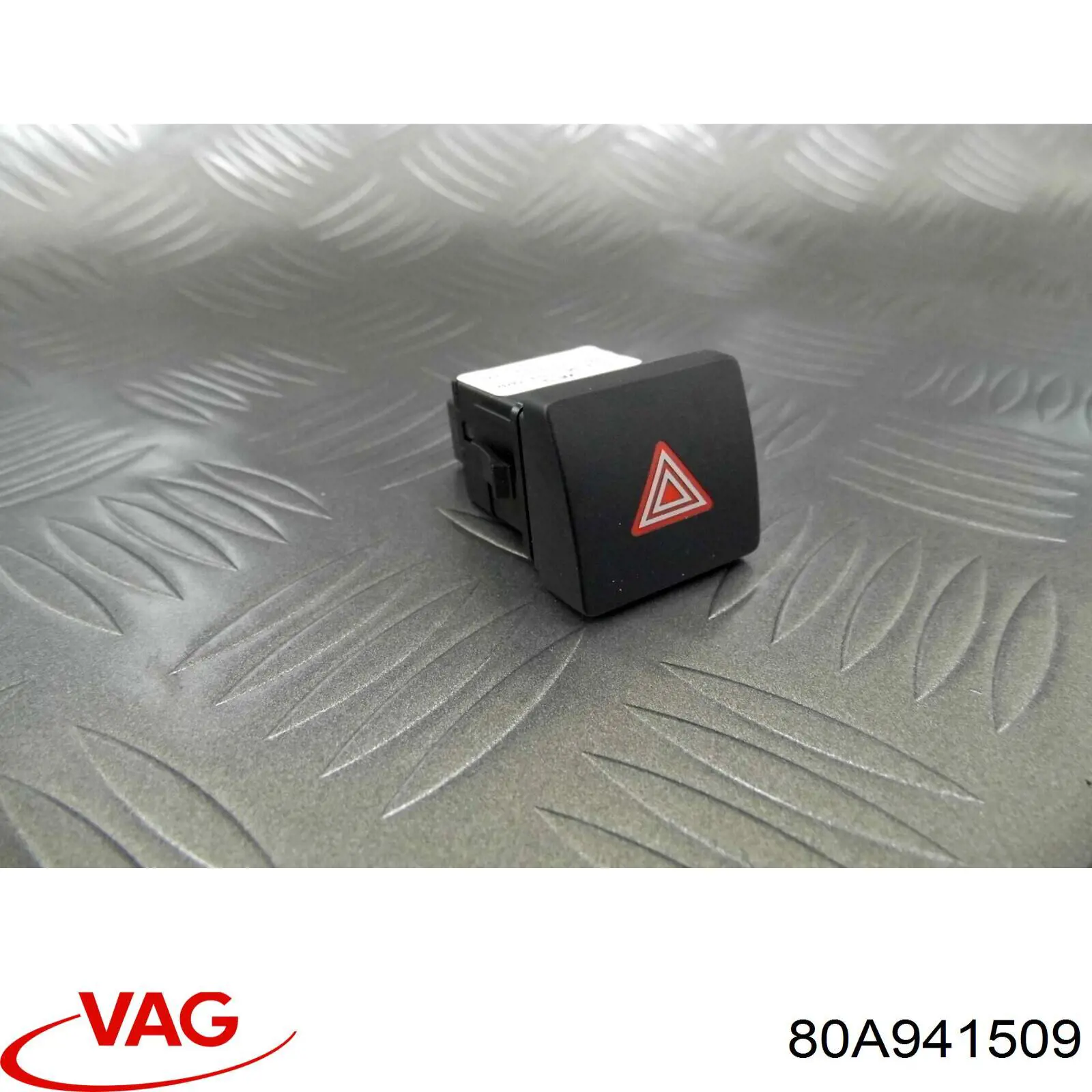 80A941509 VAG Botão de ativação do sinal de emergência