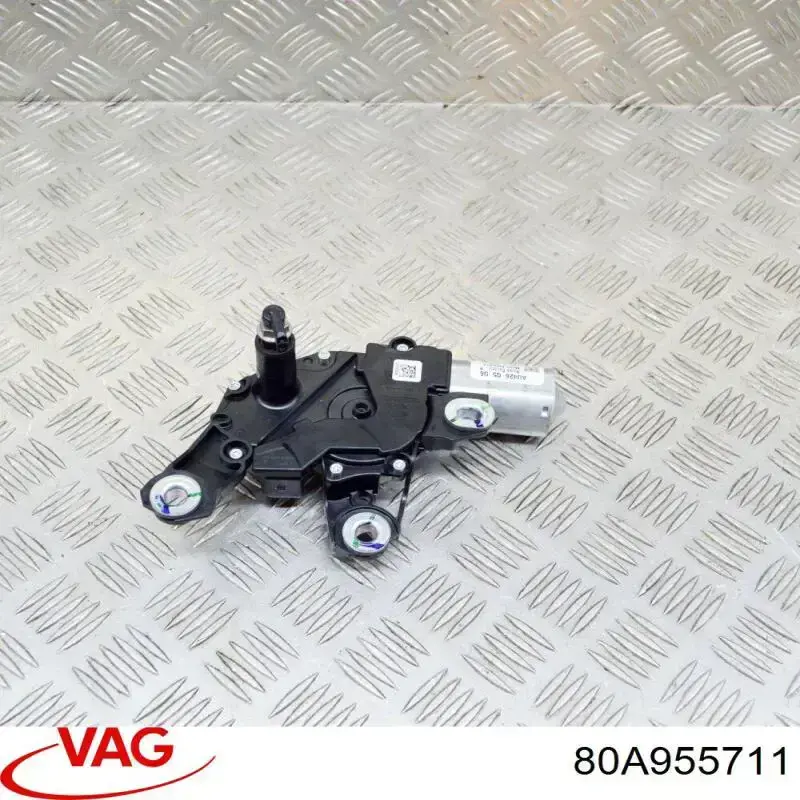 Compre 80A955711 VAG Motor de limpador pára-brisas de vidro traseiro