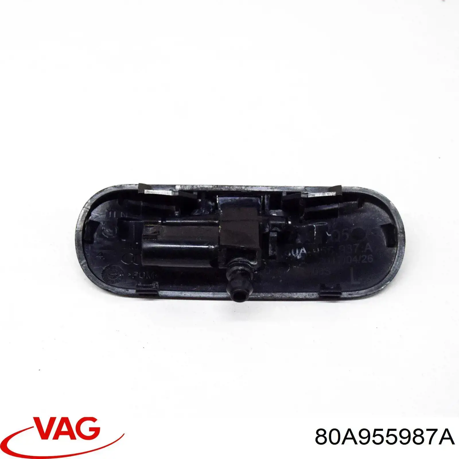 80A955987A VAG Injetor esquerdo de fluido para lavador de pára-brisas