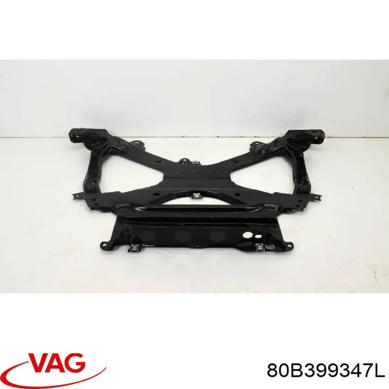 80B399347L VAG Viga de suspensão dianteira (plataforma veicular)