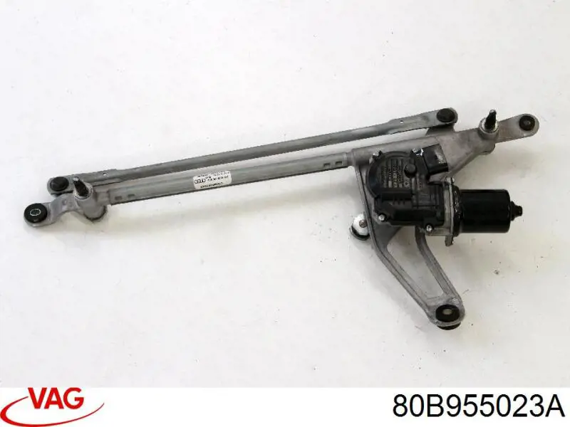 80B955023A VAG Trapézio de limpador pára-brisas