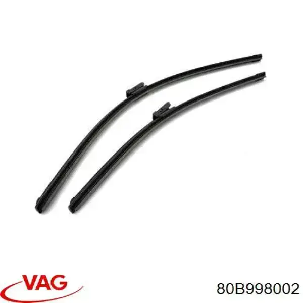 Limpa-pára-brisas do pára-brisas, kit de 2 un. VAG 80B998002 preço, a partir de 31,20 USD