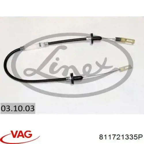 Cabo de embraiagem 811721335P VAG