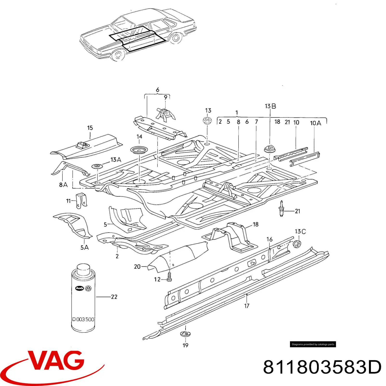 811803583D VAG 