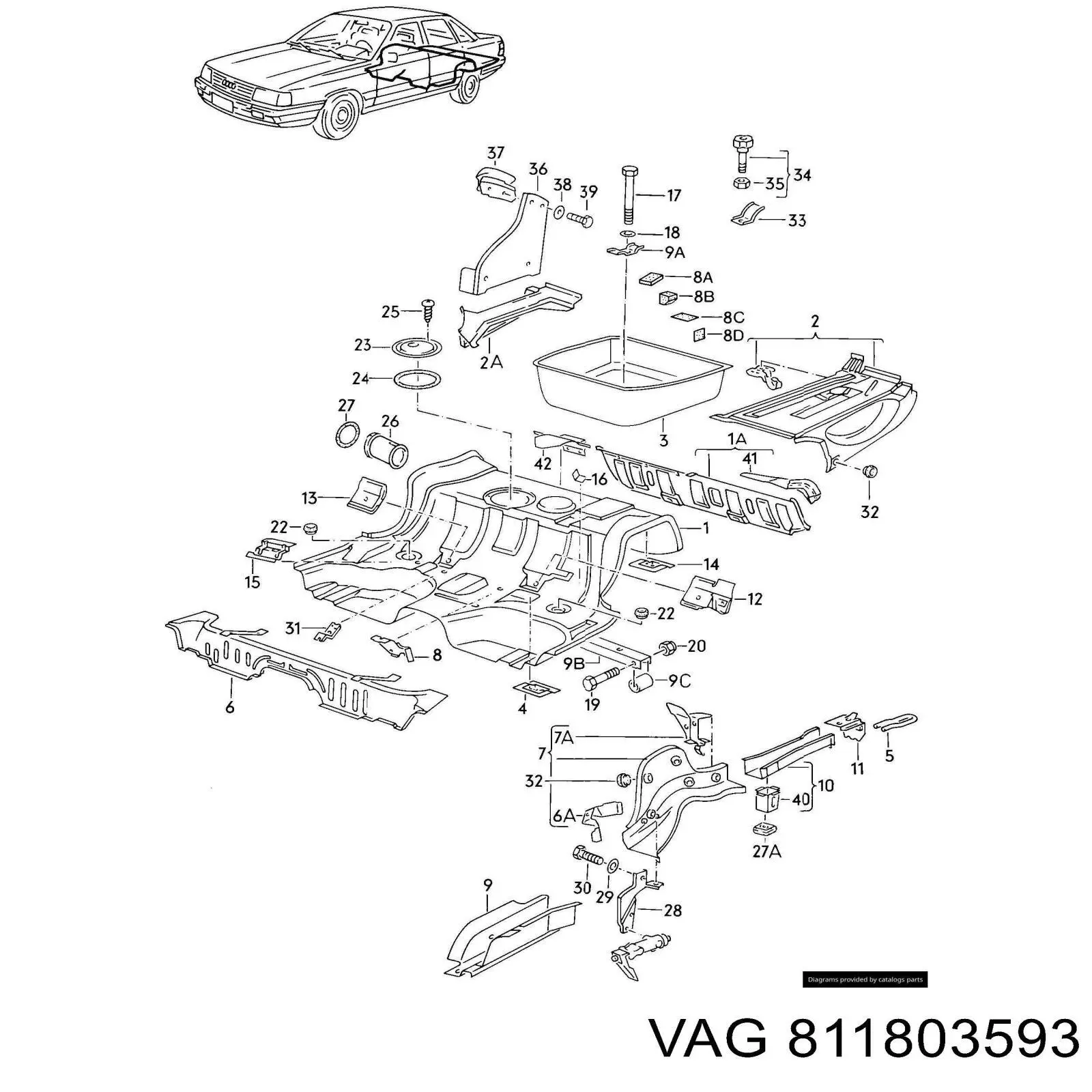 Compre 811803593 VAG 