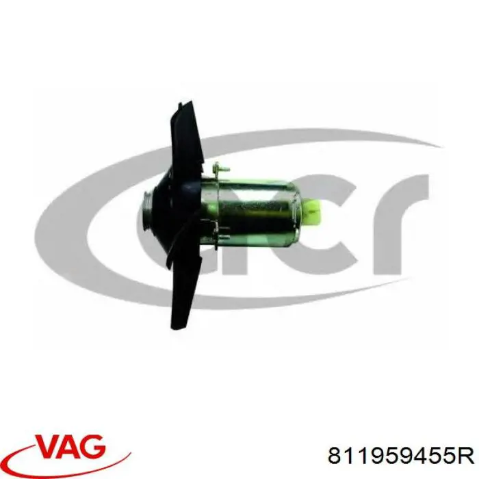 Compre 811959455R VAG Ventilador elétrico de esfriamento montado (motor + roda de aletas)