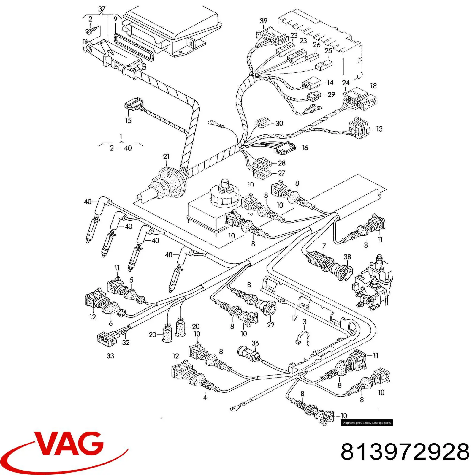  VAG 813972928 preço, a partir de 25,30 USD