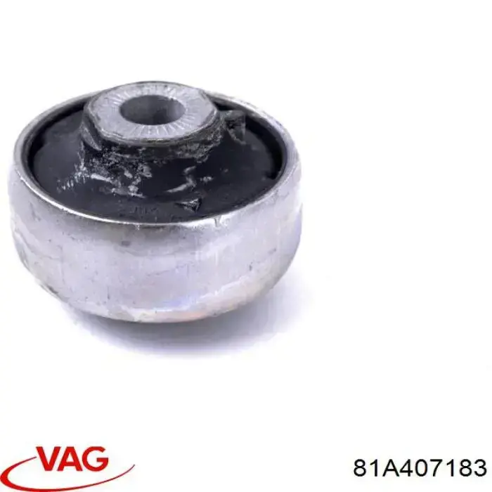 Bloco silencioso dianteiro do braço oscilante inferior VAG 81A407183 preço, a partir de 23,27 USD