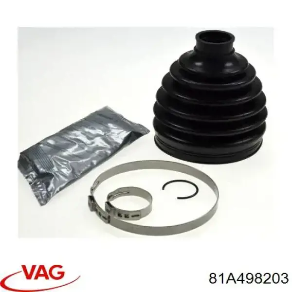 Bota de proteção externa de junta homocinética do semieixo dianteiro VAG 81A498203 preço, a partir de 18,07 USD