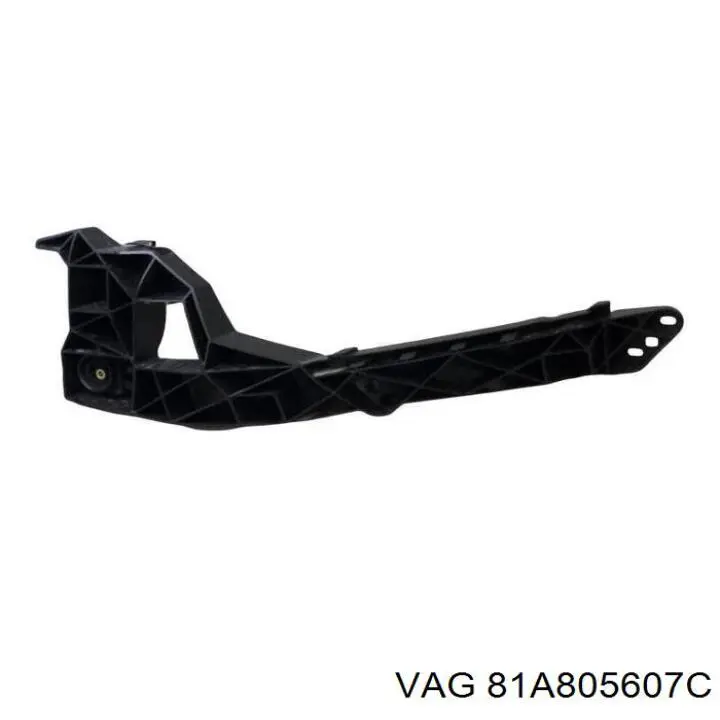 81A805607C VAG Consola (adaptador) de fixação da luz dianteira esquerda