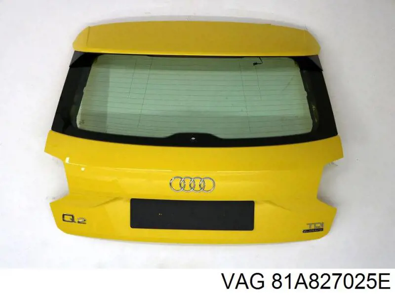 81A827025E VAG Porta traseira (3ª/5ª porta-malas (tampa de alcapão)
