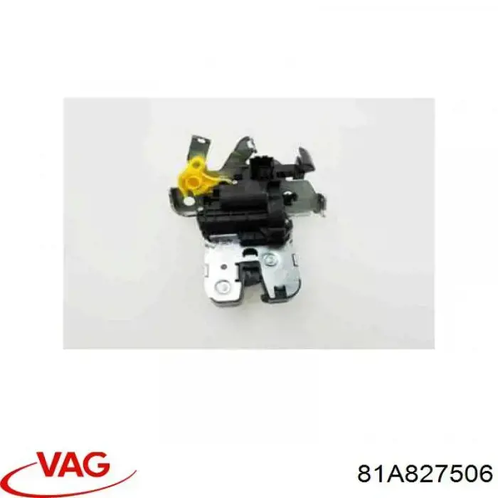 Fecho de tampa de porta-malas (de 3ª/5ª porta traseira) VAG 81A827506 preço, a partir de 49,51 USD