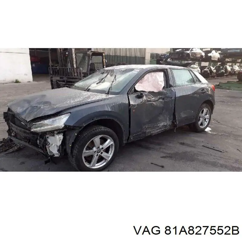 Compre 81A827552B VAG Amortecedor de tampa de porta-malas (de 3ª/5ª porta traseira)