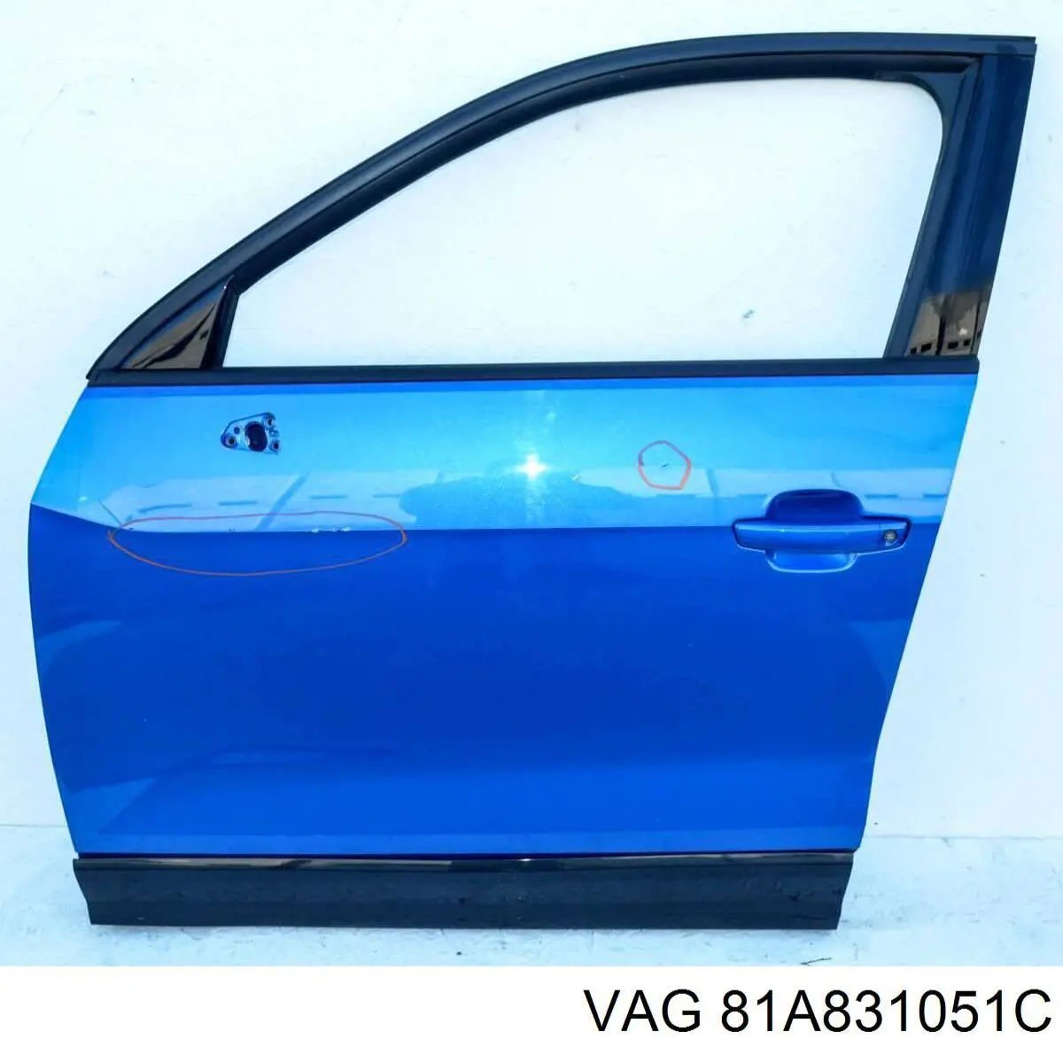 81A831051C VAG Porta dianteira esquerda