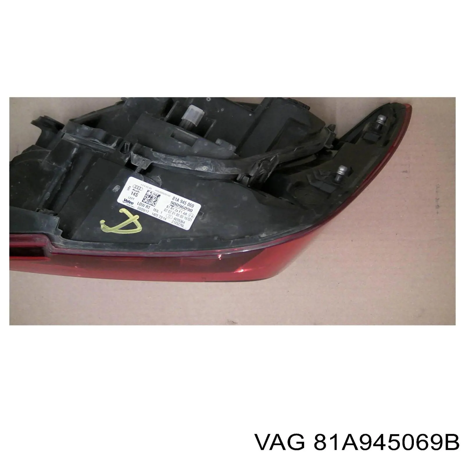 81A945069B VAG Lanterna traseira esquerda