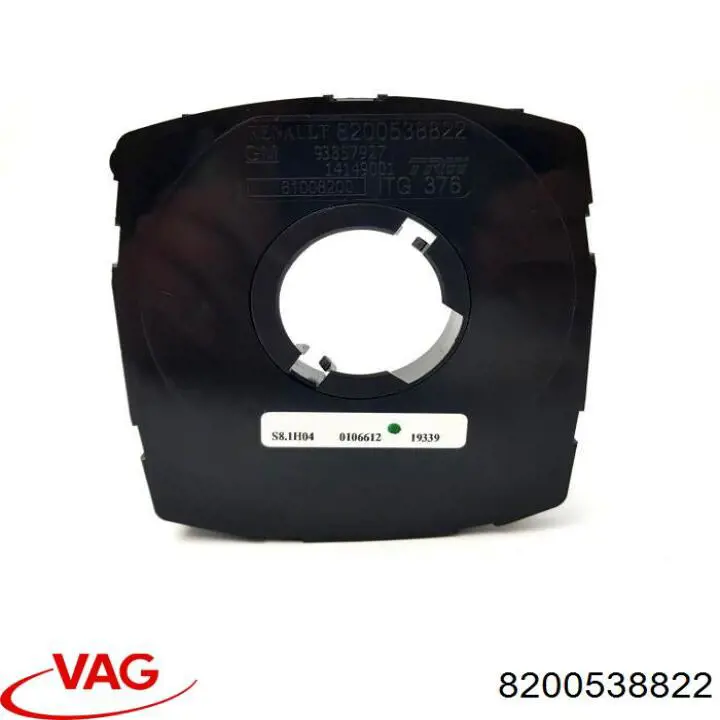 Sensor do ângulo de viragem do volante de direção para Renault Trafic II FL
