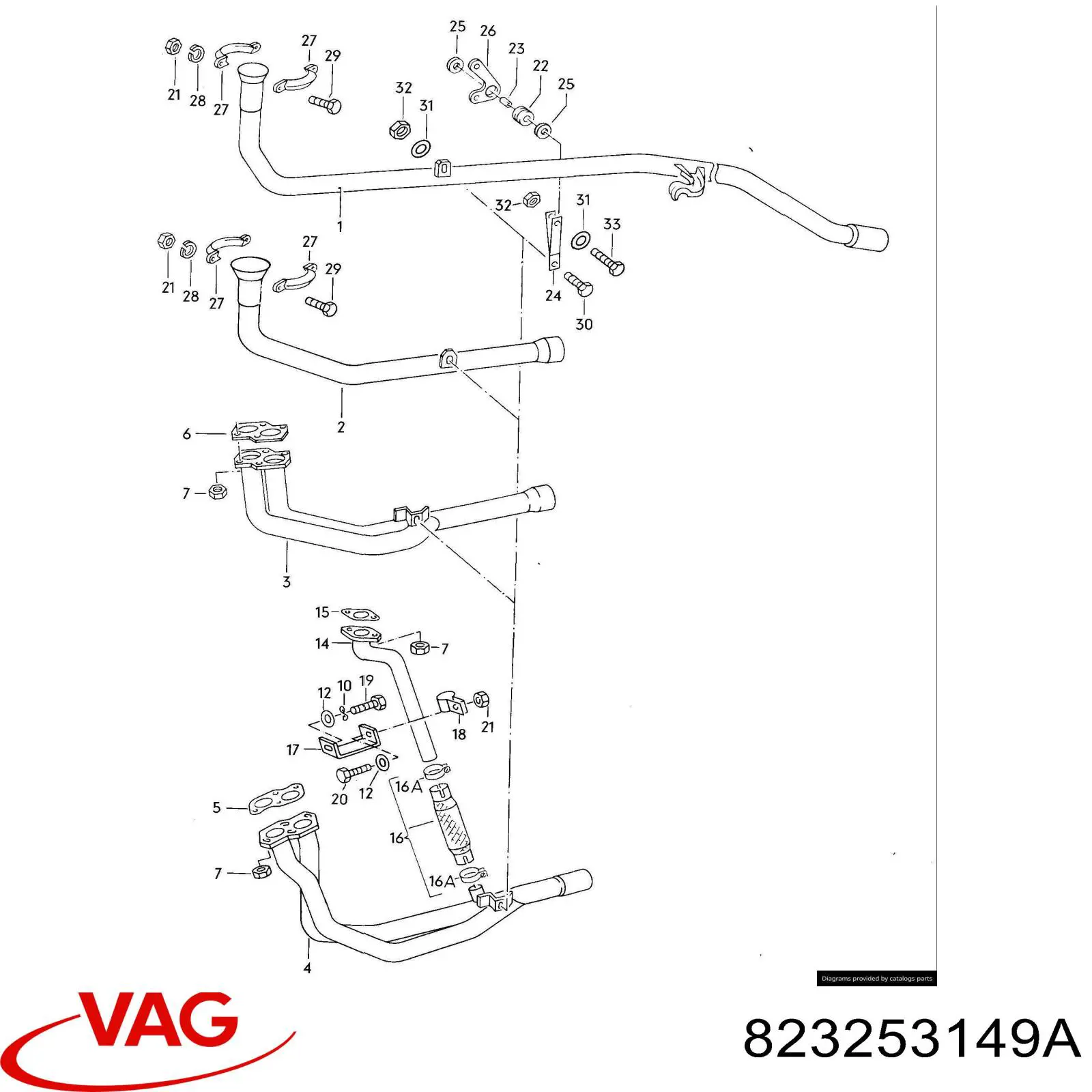 Coxim de fixação do silenciador VAG 823253149A preço, a partir de 1,52 USD