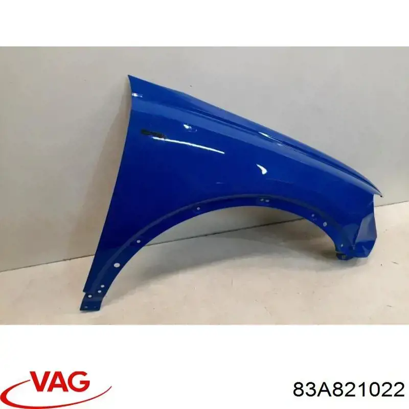 Pára-lama dianteiro direito VAG 83A821022 preço, a partir de 325,32 USD
