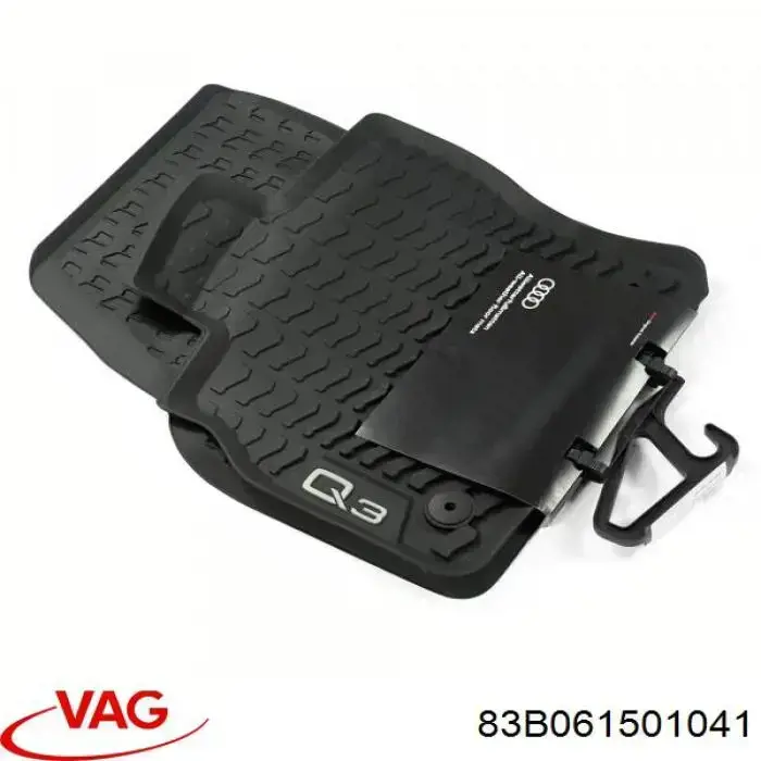 Tapete dianteiro, kit de 2 un. VAG 83B061501041 preço, a partir de 112,62 USD