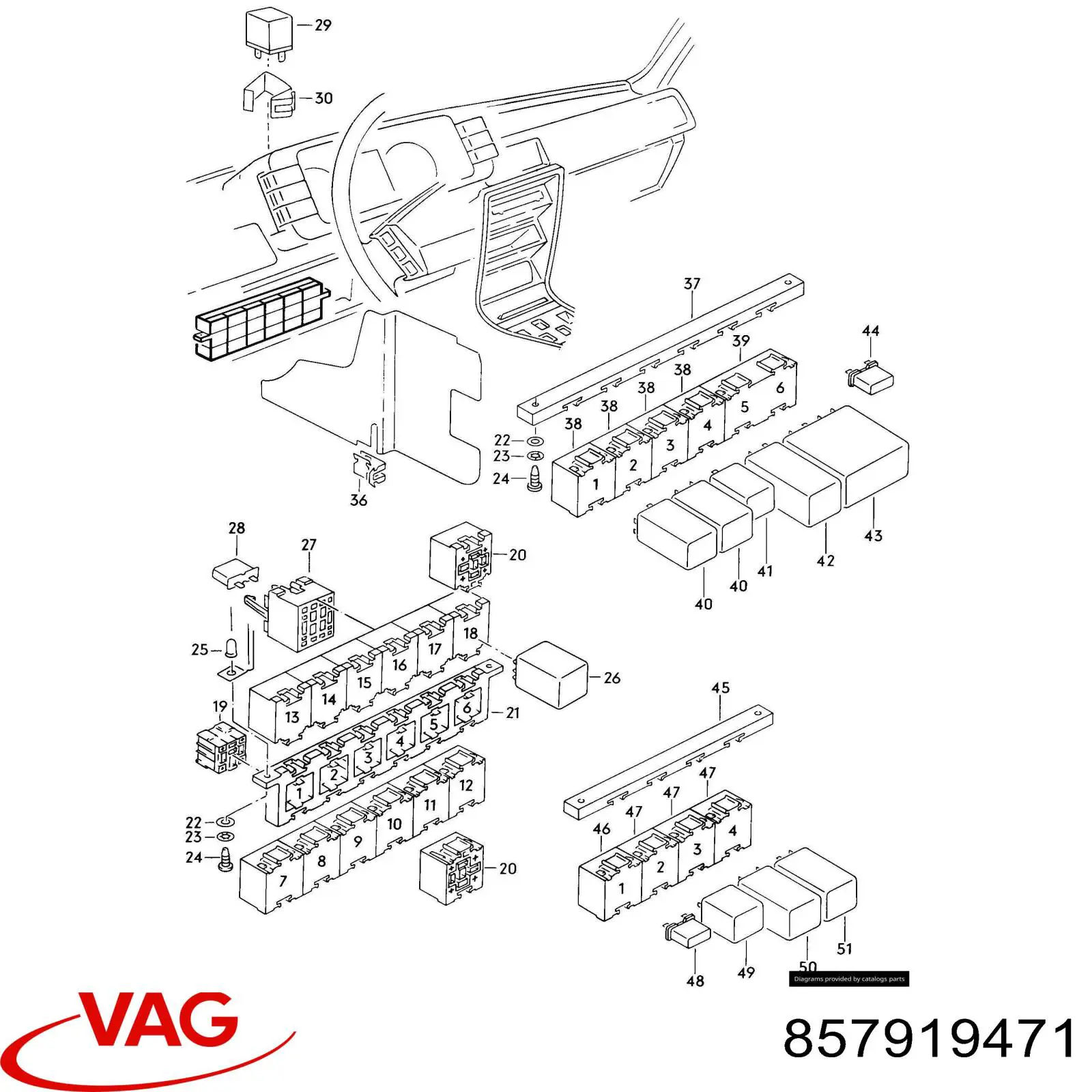  VAG 857919471 preço, a partir de 108,97 USD