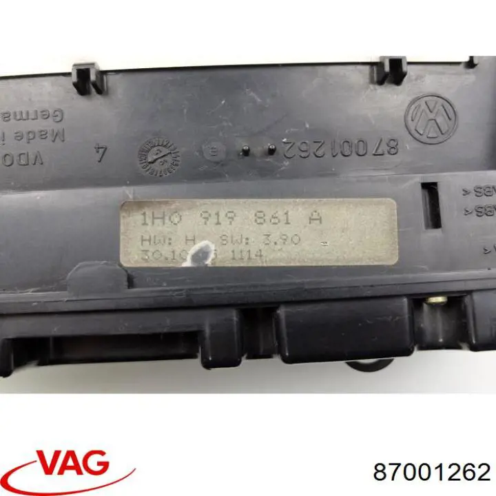  VAG 87001262 preço, a partir de 76,62 USD