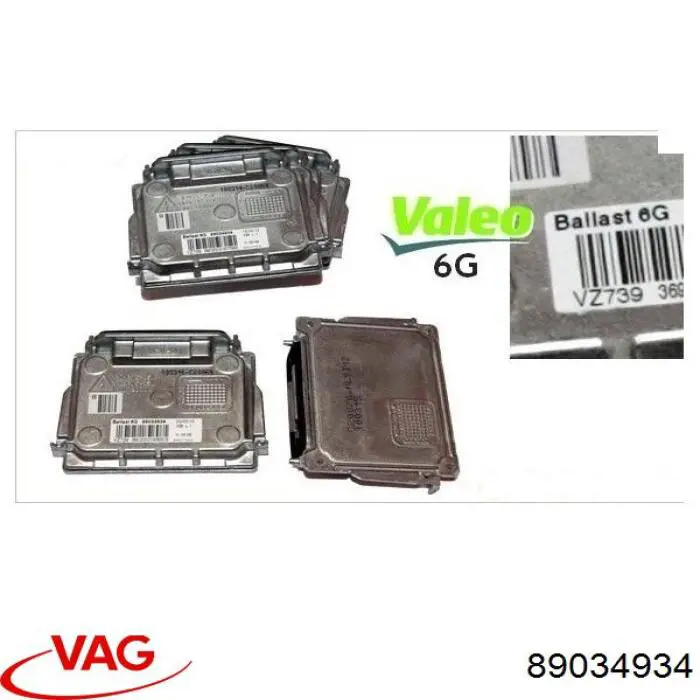 Compre 89034934 VAG Xénon, unidade de controlo