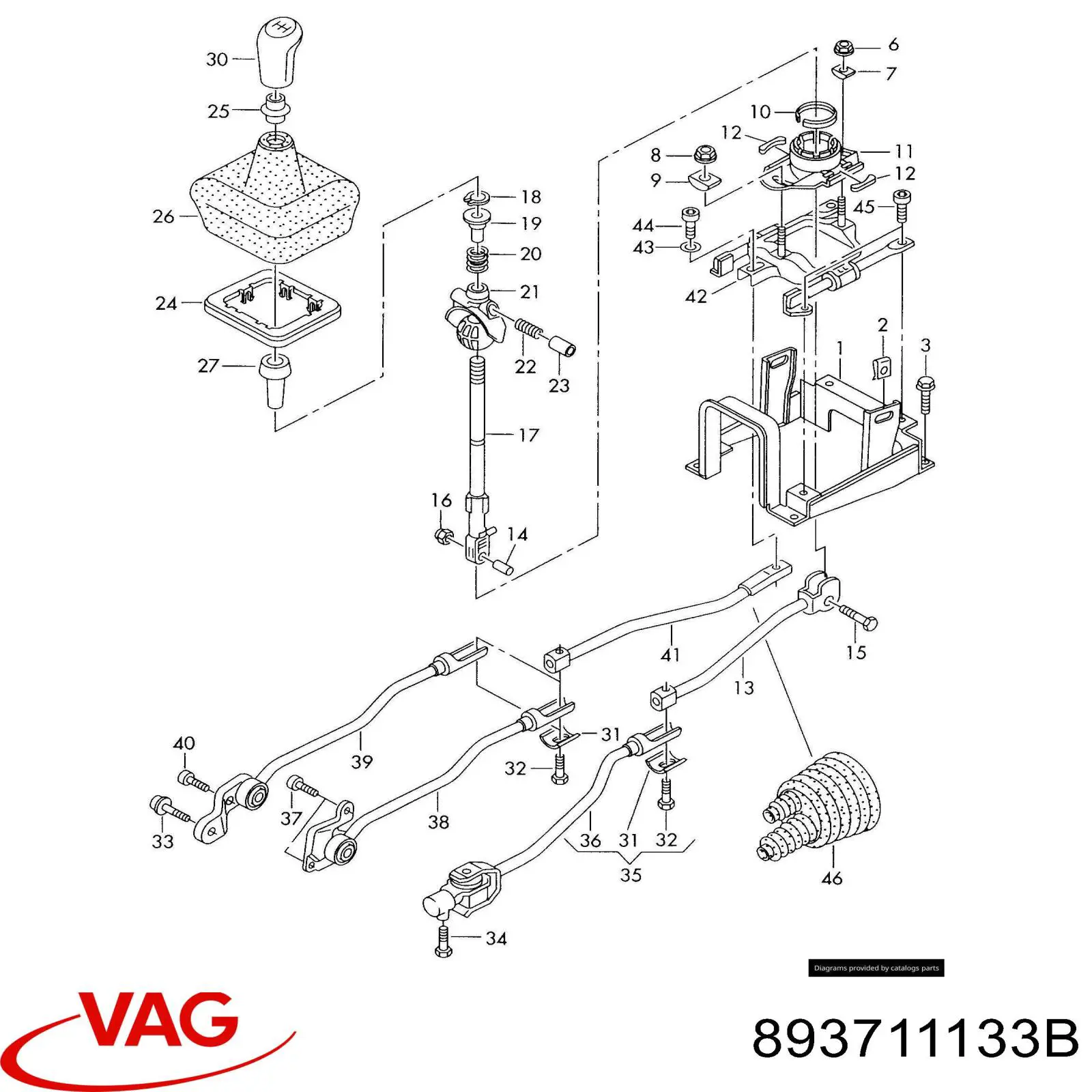  VAG 893711133B preço, a partir de  