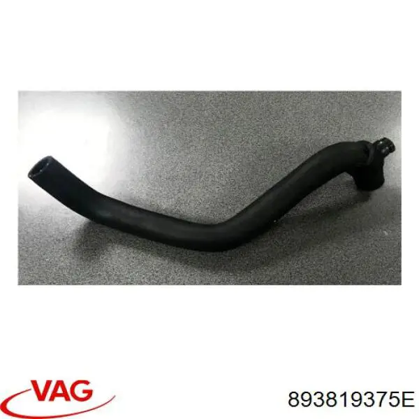 Compre 893819375E VAG Mangueira do radiador de aquecedor (de forno), linha de combustível de retorno
