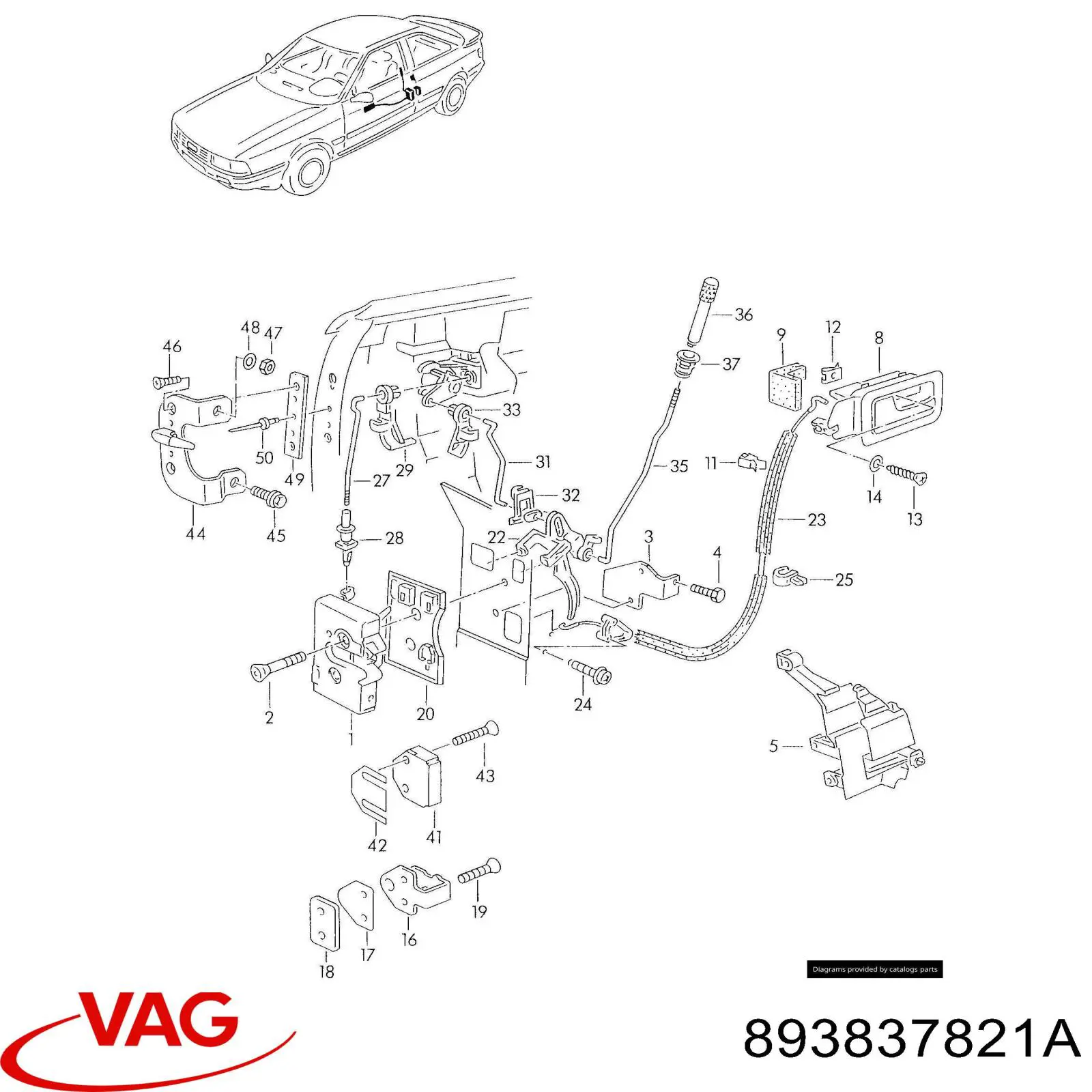  VAG 893837821A preço, a partir de 0,28 USD