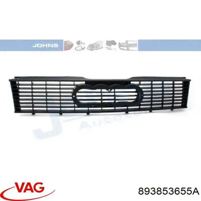 Grelha do radiador VAG 893853655A preço, a partir de 61,29 USD