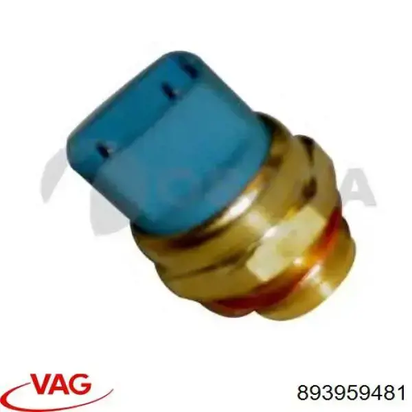 Sensor de temperatura do fluido de esfriamento (de ativação de ventilador do radiador) VAG 893959481 preço, a partir de 11,74 USD