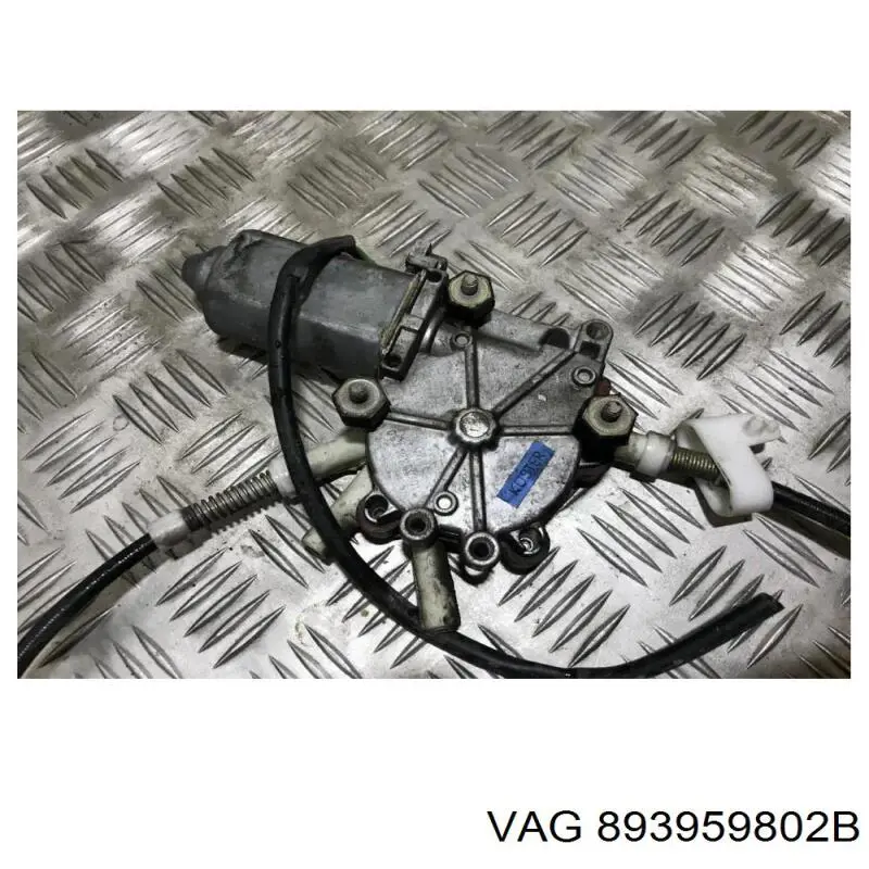 Mecanismo de acionamento de vidro da porta dianteira direita para Audi 80 B4 8C5