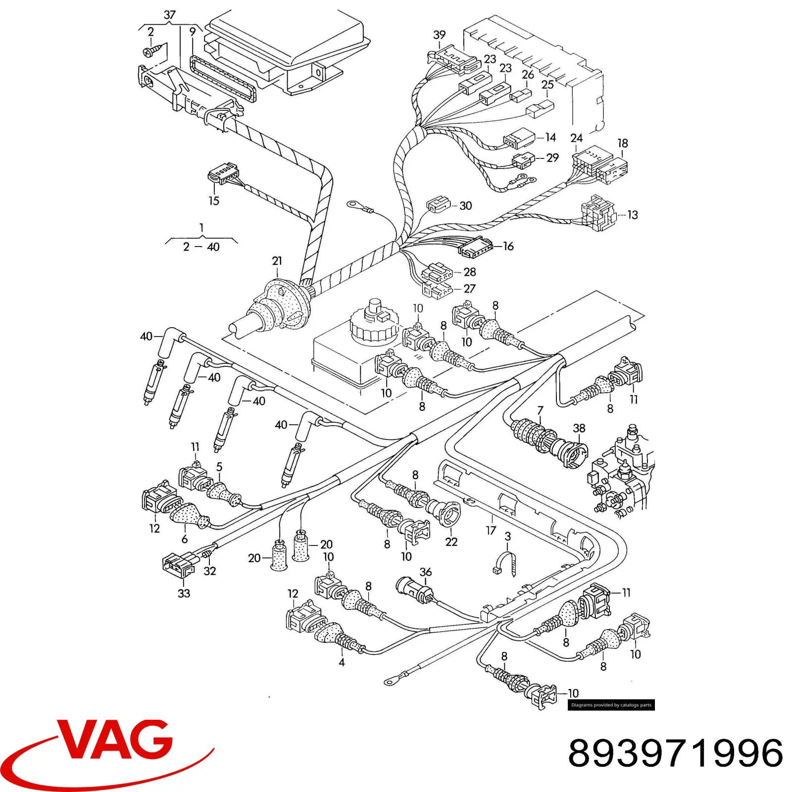  VAG 893971996 preço, a partir de  