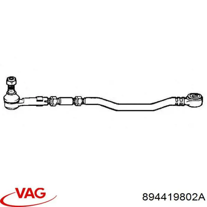 Tração de direção montada direita VAG 894419802A preço, a partir de  