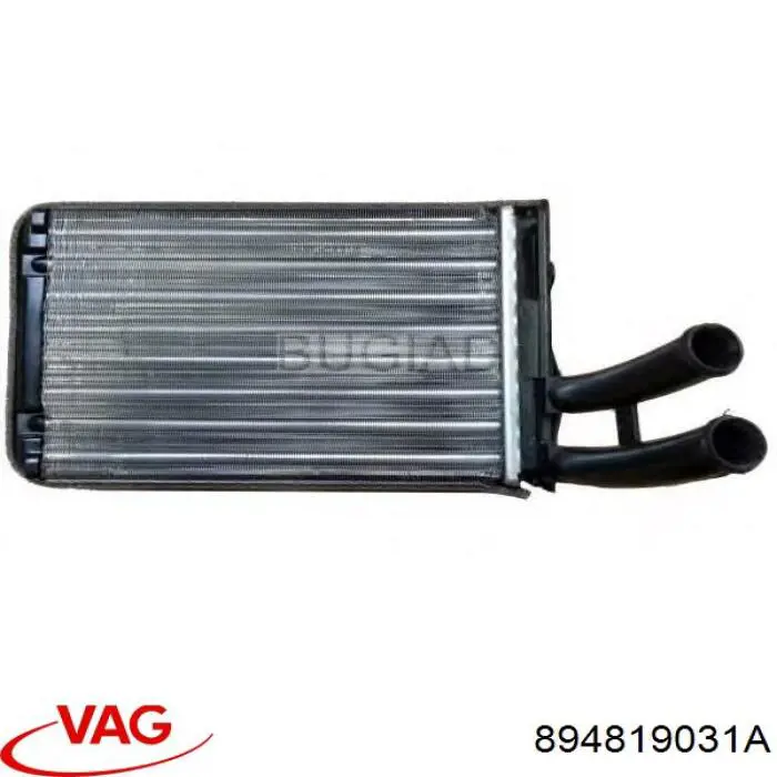 Compre 894819031A VAG Radiador de forno (de aquecedor)