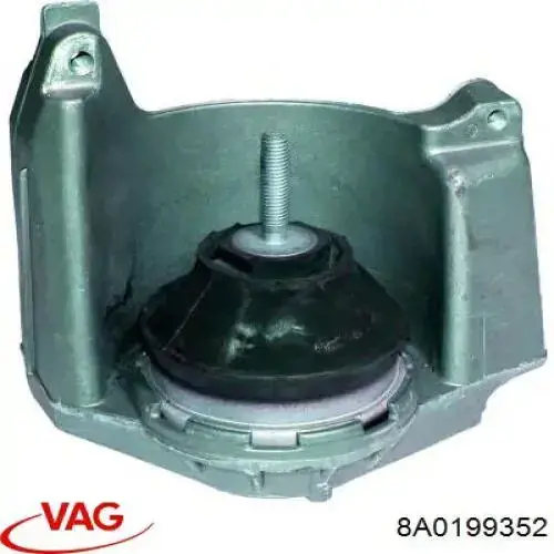 Compre 8A0199352 VAG Coxim (suporte) direito de motor