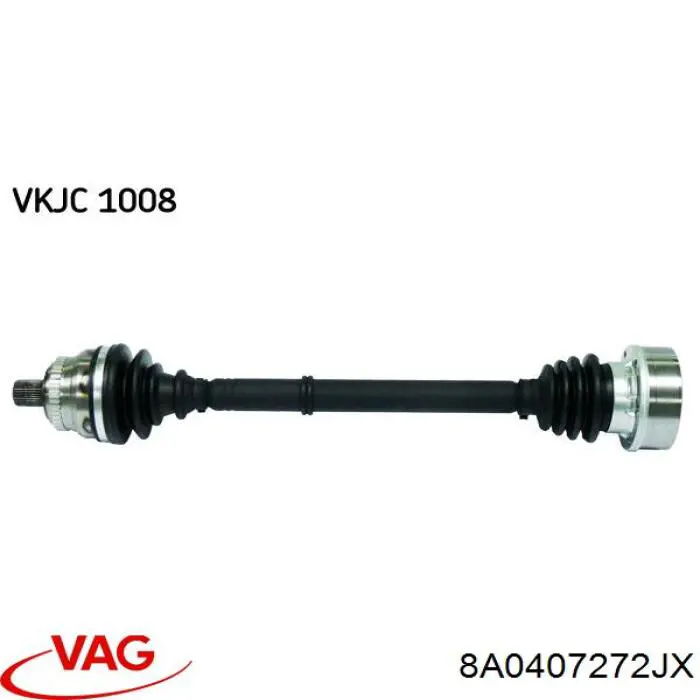8A0407272JX VAG Semieixo (acionador) dianteiro direito