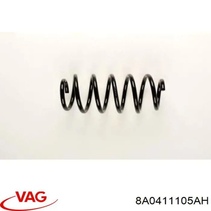 Mola dianteira VAG 8A0411105AH preço, a partir de 58,25 USD