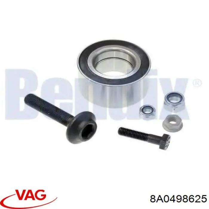 Compre 8A0498625 VAG Rolamento de cubo dianteiro