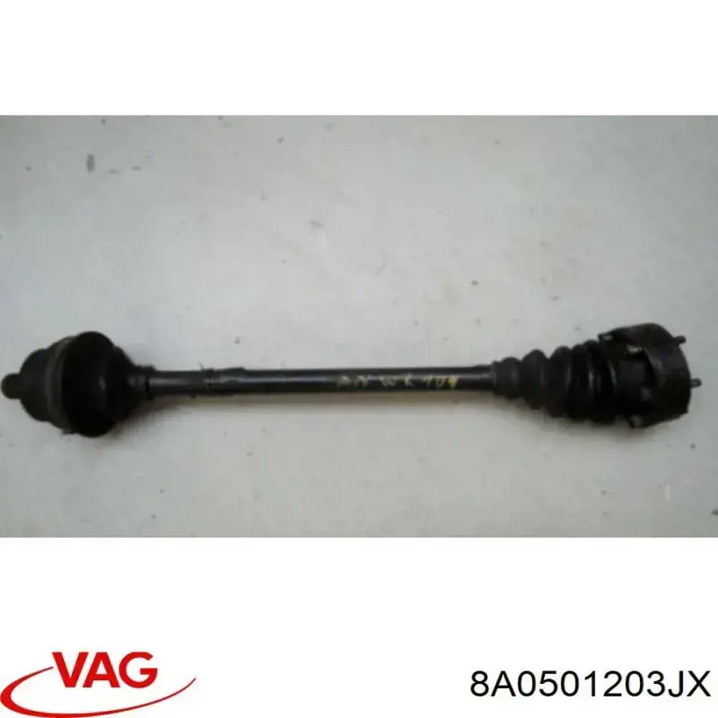 8A0501203JX VAG Semieixo traseiro