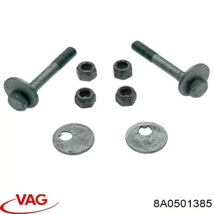 Porca excêntrica do braço oscilante inferior traseiro (de inclinação) VAG 8A0501385 preço, a partir de 4,23 USD