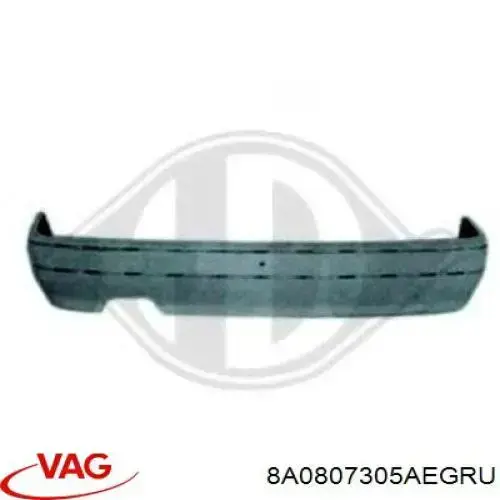 Compre 8A0807305AEGRU VAG Pára-choque traseiro