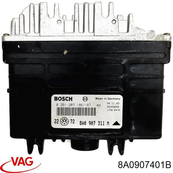 Compre 8A0907401B VAG Módulo de direção (Centralina eletrônica) de motor