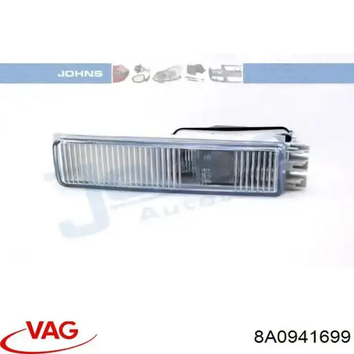 8A0941699 VAG Luzes de nevoeiro esquerdas