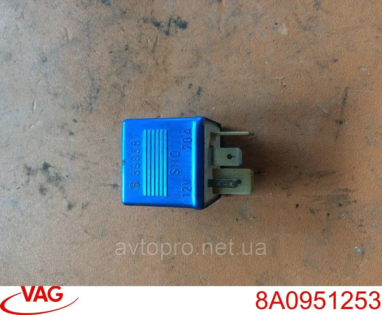 Compre 8A0951253 VAG Relê das velas de incandescência