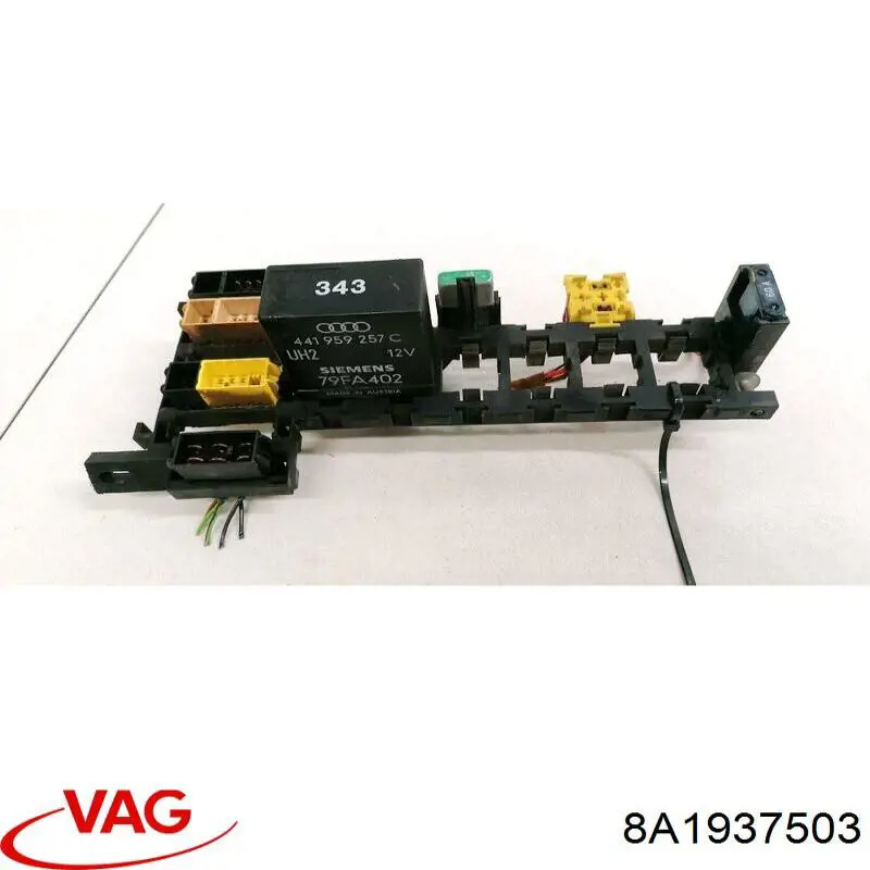 8A1937503A VAG Unidade traseira do salão de dispositivos de segurança