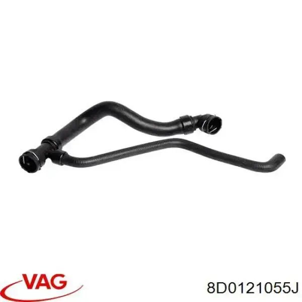 8D0121055J VAG Mangueira (cano derivado) inferior do radiador de esfriamento