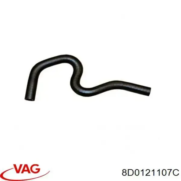 Compre 8D0121107C VAG Mangueira superior do tanque de expansão