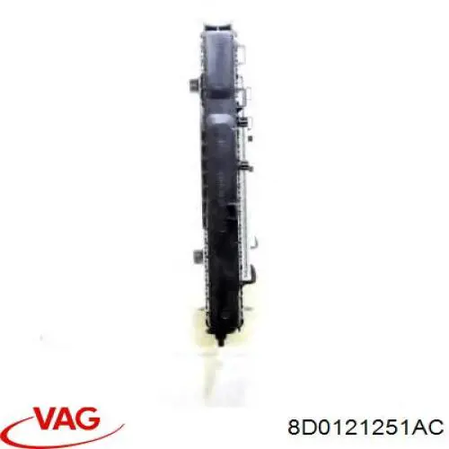 Compre 8D0121251AC VAG Radiador de esfriamento de motor
