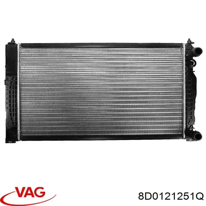 Radiador de esfriamento de motor VAG 8D0121251Q preço, a partir de 63,33 USD